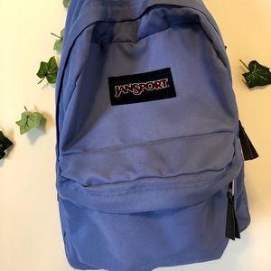 JANSPORT baby blue backpack